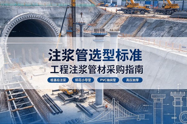兴城注浆管选型标准
